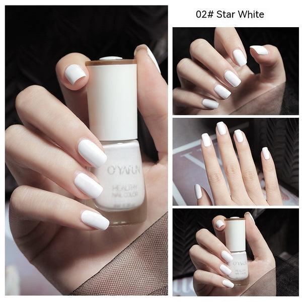 Nail Polish New Water-based Long-lasting Quick-drying Transparent - happyshop365247