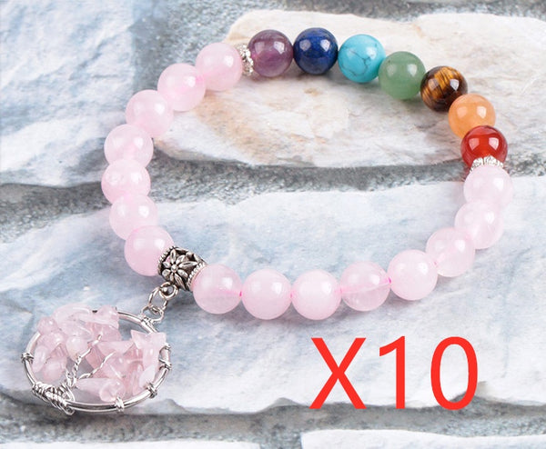 Crystal Beaded Bracelet - happyshop365247