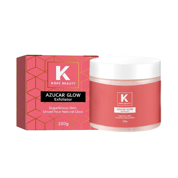 KOEC Facial Sugar Scrub Moisturizing Deep Cleansing Facial Exfoliator - happyshop365247