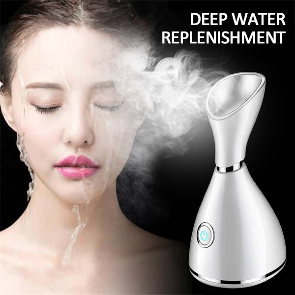 Nano Ionic Deep Cleaning Facial Cleaner Facial Hot Steamer Face Sprayer Beauty Face Steaming Device Facial Steamer Machine - happyshop365247