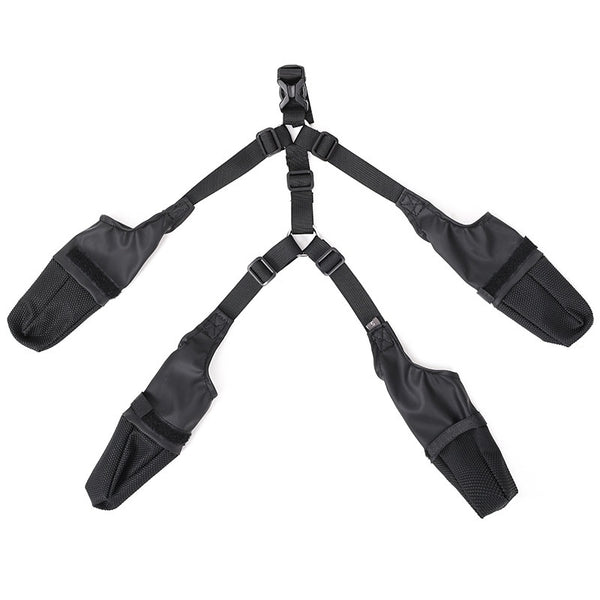 Waterproof Dog Shoes Adjustable Dog Boots Pet Breathbale Shoes For Outdoor Walking Soft French Dog Shoes Pets Paws Protector Pet Products - happyshop365247