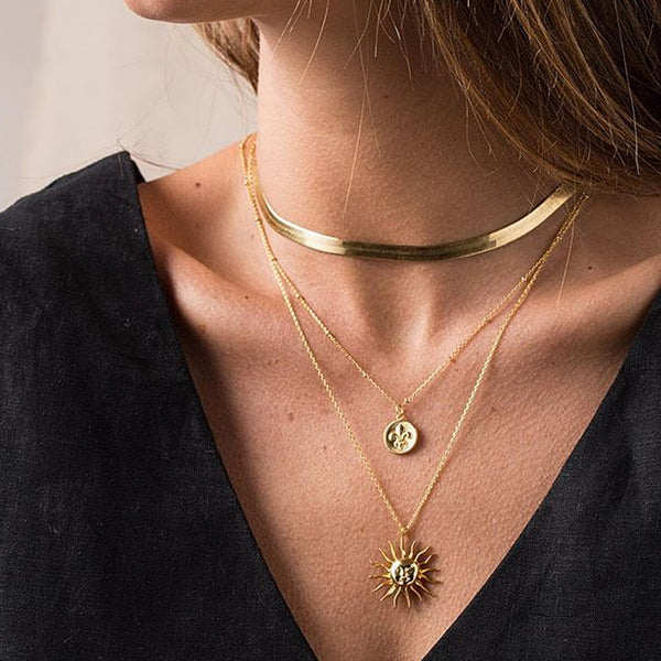 Stainless Steel French Jewelry Necklace Necklace Women - happyshop365247