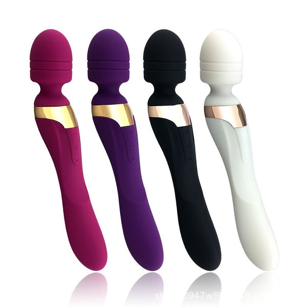 Female Adult Sex Products Double-Headed Vibrating Massage Stick Av Stick Erotic Tease G-Spot Stimulation - happyshop365247