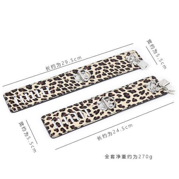 Neck Cover Leopard Binding Sexy Suit European And American Adult Products - happyshop365247