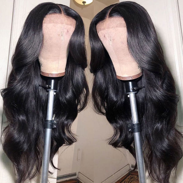 Lace Front Wig Body Wave Human Hair Wigs for Women Pre-Plucked Lace Front Human Hair Wigs - happyshop365247