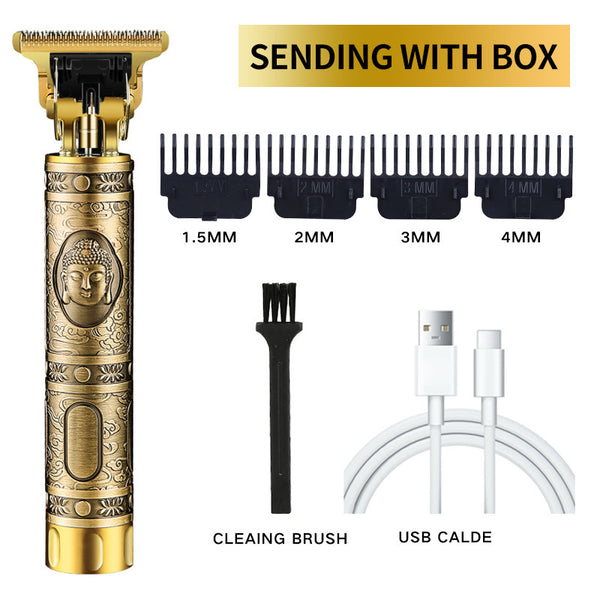Electric Hair Clipper, Electric Hair Clipper, Oil Head Engraving Razor - happyshop365247