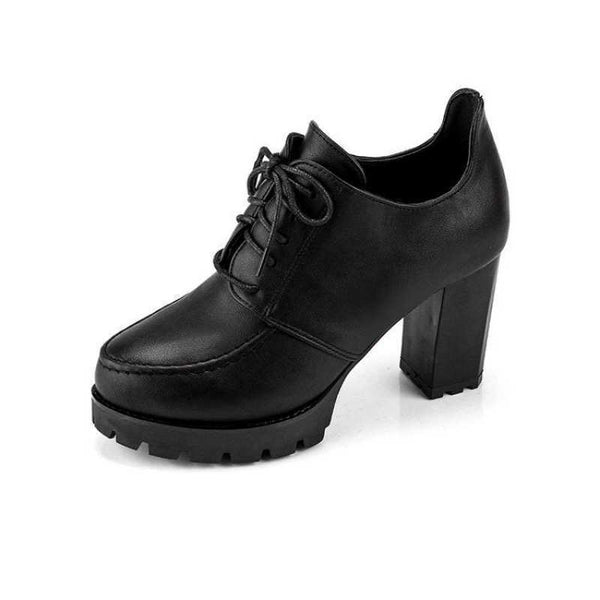 Women's Platform With Thick Heels And High Heels - happyshop365247