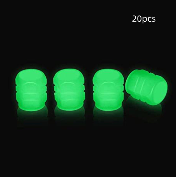 Tire Luminous Valve Cap Highlight Split