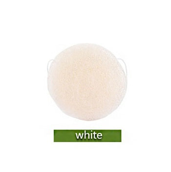 Natural Round Shap Konjac Sponge Face Cleaning Sponge - happyshop365247