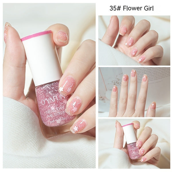 Nail Polish New Water-based Long-lasting Quick-drying Transparent - happyshop365247