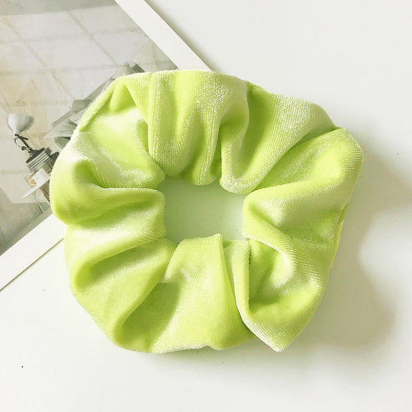 Flannel Hair Tie Hair Rope Amazon Velvet Fashion Ponytail Hair Accessories - happyshop365247