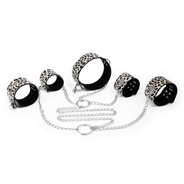 Neck Cover Leopard Binding Sexy Suit European And American Adult Products - happyshop365247