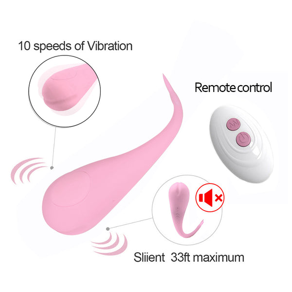 New APP Remote Small Whale Jumping Egg Invisible Wear Strong Vibration Massage Prostate Couples Adult Products - happyshop365247
