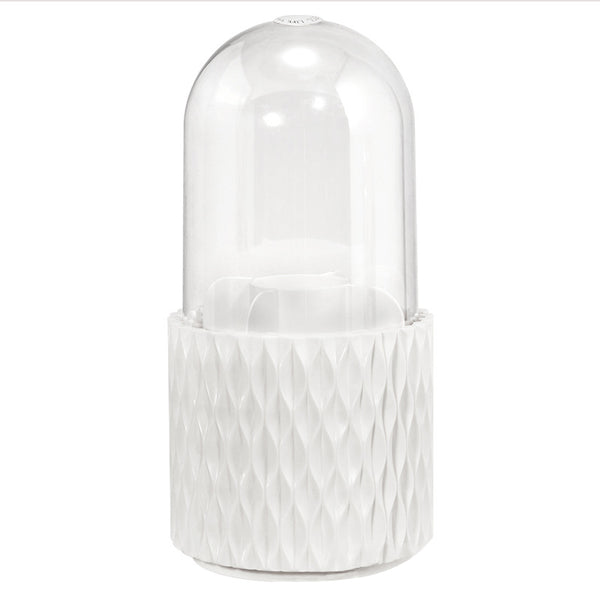 Rotary brush cylinder with cover dustproof brush cylinder cosmetics storage box - happyshop365247