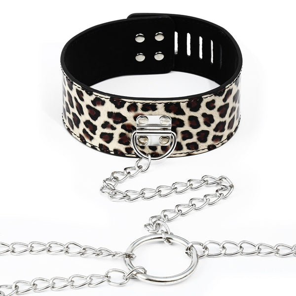 Neck Cover Leopard Binding Sexy Suit European And American Adult Products - happyshop365247