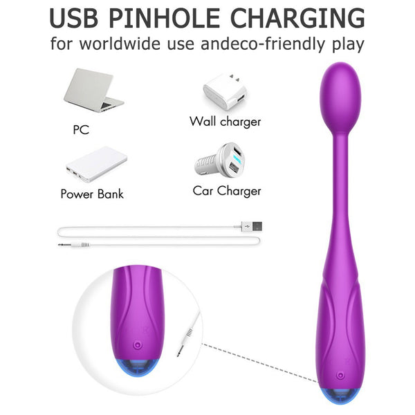 New Female Vagina Massage Stick Vibrator AV Stick Female Masturbator Sex Toys Adult Products - happyshop365247