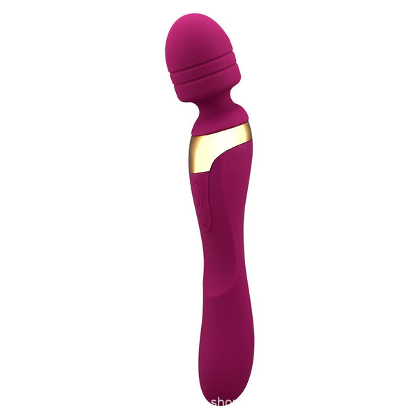 Female Adult Sex Products Double-Headed Vibrating Massage Stick Av Stick Erotic Tease G-Spot Stimulation - happyshop365247