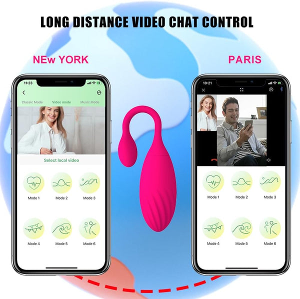 APP Remote Control Vibrator Clitoral Stimulator Adult Sex Toys for Women,G Spot Vibrator Vibrators Bluetooth Long Dista - happyshop365247