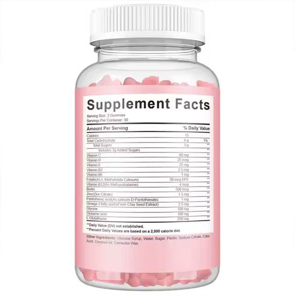 Beauty and Brightening Glutathione Gummies - happyshop365247