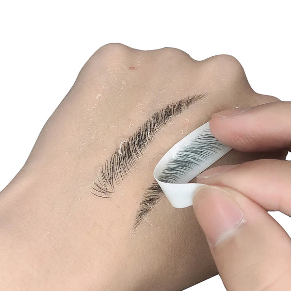 Magic 4D Hair-like Eyebrow Tattoo Sticker False Eyebrows 7 Day Long Lasting Super Waterproof Makeup Eye Brow Stickers Cosmetics - happyshop365247