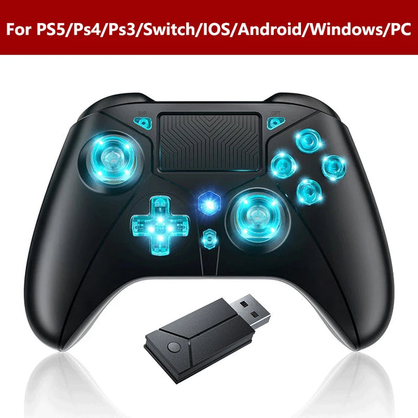 Wireless Controller For PS5 Console Supports BLACK MYTH WUKONG W/ Turbo Dual Vibration For Steam/PC Game Control Accessories - happyshop365247