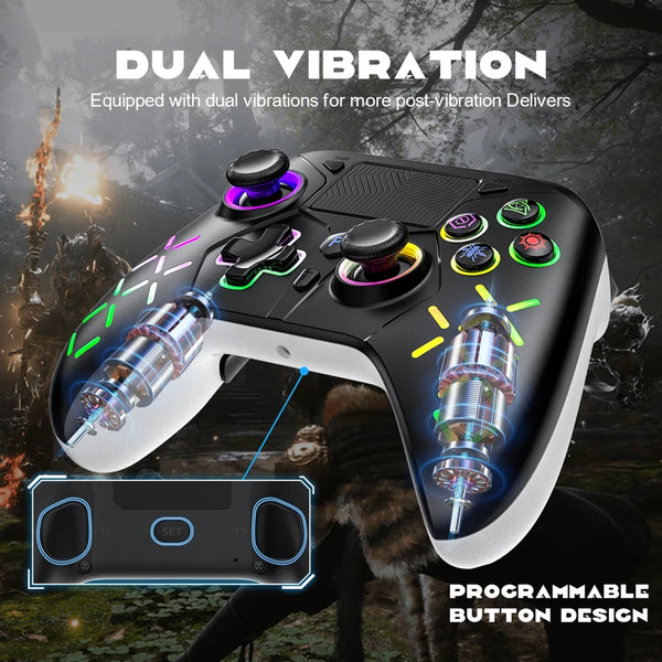 Wireless Controller For PS5 Console Supports BLACK MYTH WUKONG W/ Turbo Dual Vibration For Steam/PC Game Control Accessories - happyshop365247