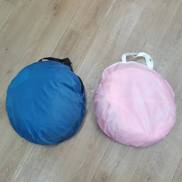 3 In 1 Tunnel Spaceship Tent House Play Toys Foldable Children Crawling Portable Ocean Pool Houses Toy Tents For Girls & Boys - happyshop365247