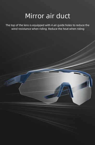 ROCKBROS Cycling Polarized Glasses 4Lens Interchangeable Myopia Frame Sunscreen UV400 Protection Sunglasses Men MTB Bike Glasses - happyshop365247