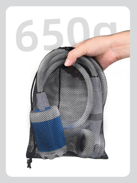 Portable Outdoor Shower Set Handheld Shower Head Adjustable Flow Camping Shower for Hiking Backpacking Beach Traveling Gardening - happyshop365247