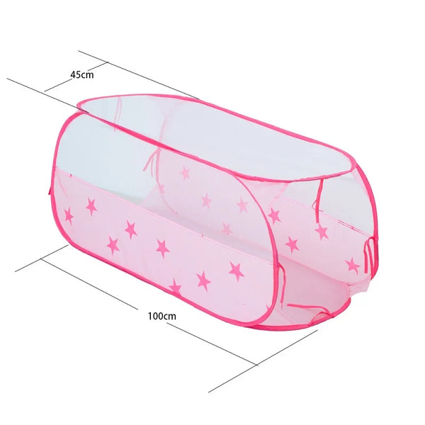 3 In 1 Tunnel Spaceship Tent House Play Toys Foldable Children Crawling Portable Ocean Pool Houses Toy Tents For Girls & Boys - happyshop365247