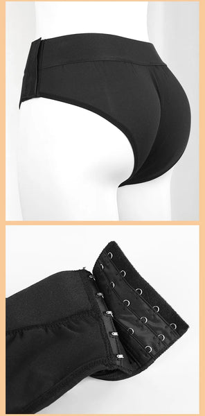 Women's Wear Trousers Simulation Dildo Trousers Vibration Hollow Lesbian Pleasure Apparatus Eroticism Sex Toy for Women - happyshop365247