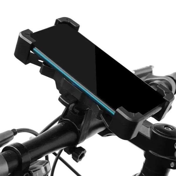 360° Rotatable Electric Bicycle Phone Holder for iPhone Xiaomi Riding MTB Bike Moto Motorcycle Stand Bracket Non-slip Cycling - happyshop365247