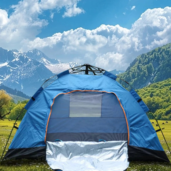 Outdoor Automatic Tent with one door one window tent Camping Park Beach Tent Sunscreen Folding Portable Canopy Rainproof - happyshop365247
