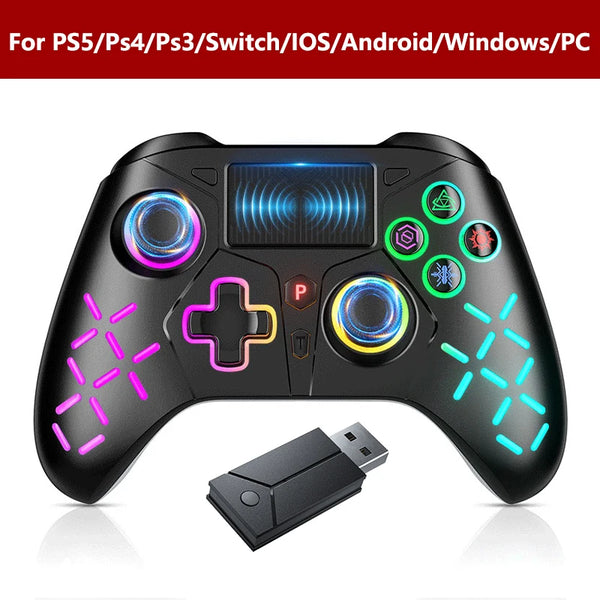 Wireless Controller For PS5 Console Supports BLACK MYTH WUKONG W/ Turbo Dual Vibration For Steam/PC Game Control Accessories - happyshop365247