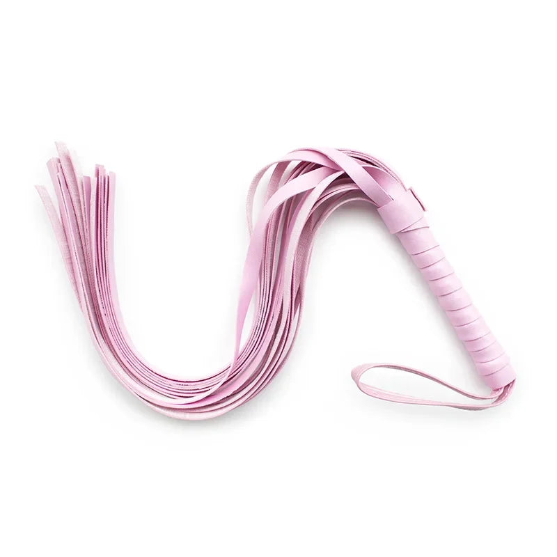 44cm PU Leathe Whip Sex Spanking BDSM Handle Lash Gay Fetish Horse Adult Erotic Toys For Adults - happyshop365247
