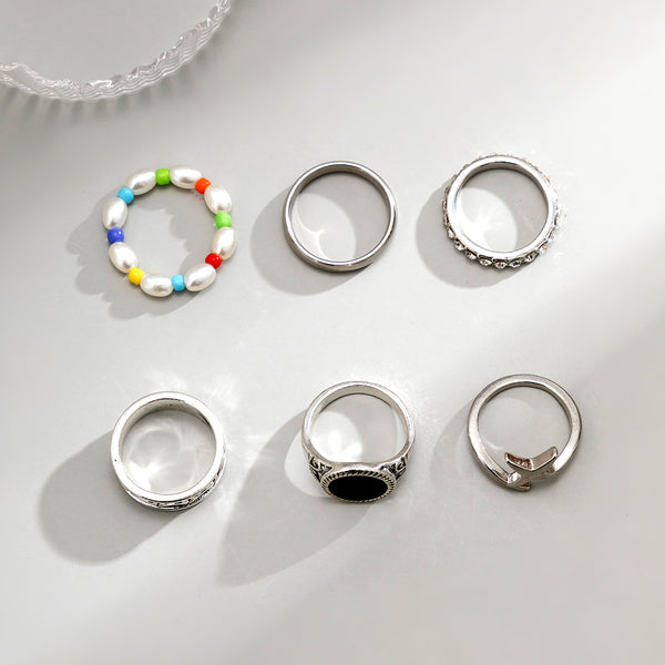 Fashion Versatile Pearl Ring - happyshop365247