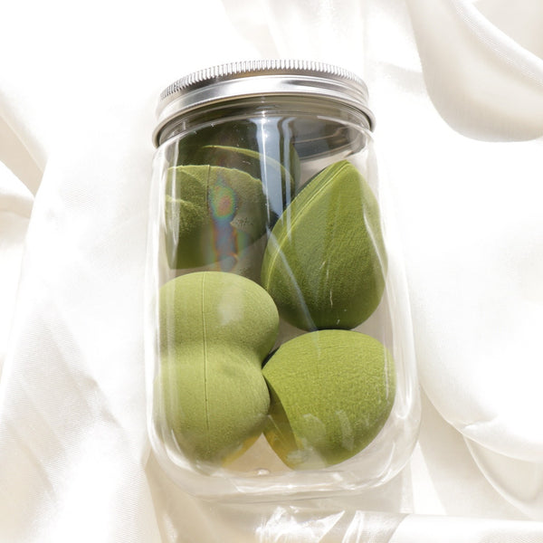 Canned Powder Puff Beauty Egg Box Makeup Sponge Set - happyshop365247