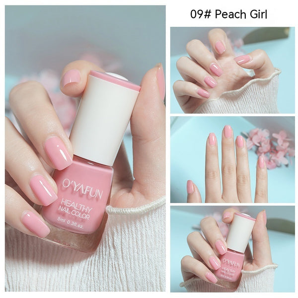 Nail Polish New Water-based Long-lasting Quick-drying Transparent - happyshop365247