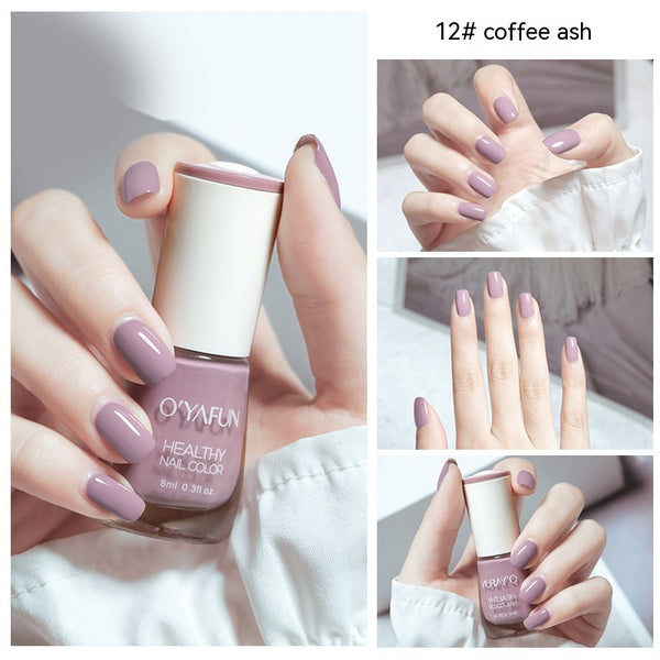 Nail Polish New Water-based Long-lasting Quick-drying Transparent - happyshop365247
