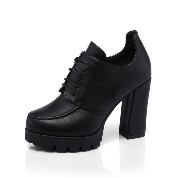 Women's Platform With Thick Heels And High Heels - happyshop365247