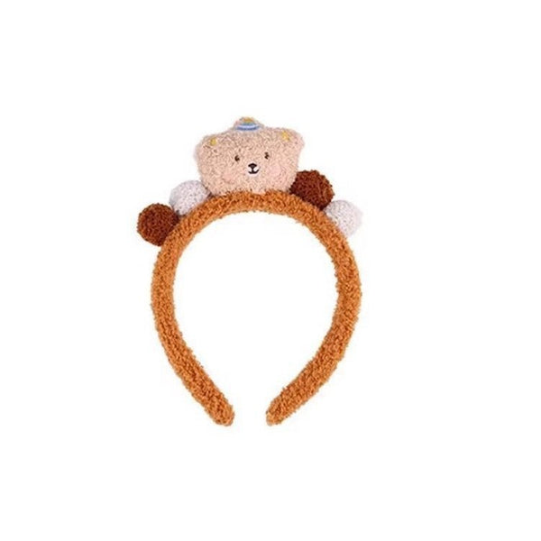 Cute Face Wash Hair Bands Female Cartoon Headwear Hair Band Headband Apply - happyshop365247