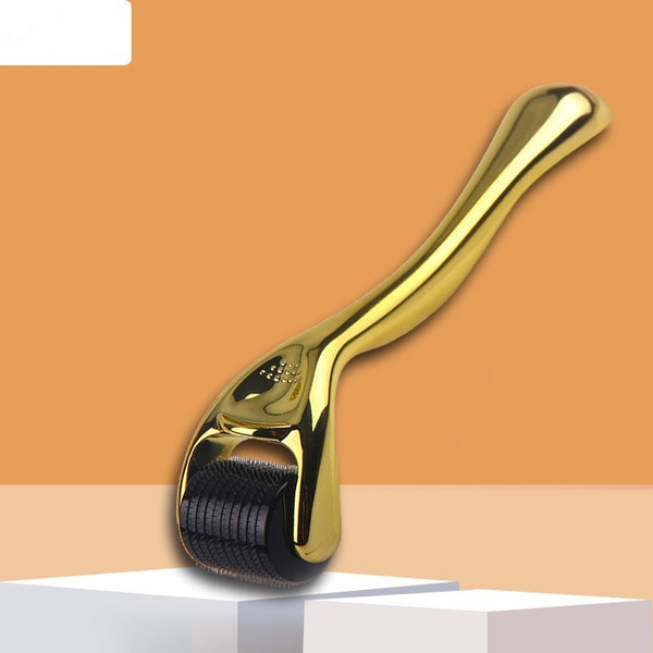 540 Roller Gold Handle Titanium Stainless Steel Import Beauty Instrument Pack - happyshop365247