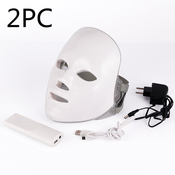 Beauty Instrument Beauty Skin Mask Instrument Seven-color Photon Rejuvenation - happyshop365247
