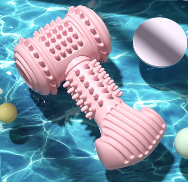 Dog Chew Toy Dogs Teeth Cleaning Toys Indestructible TPR Chewing Bite Resistant Teething Toys Pet Products - happyshop365247