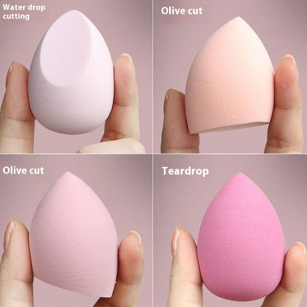 Cosmetic Egg Powder Puff Cushion Super Soft Smear-proof Beauty Blender Studio Sponge Egg - happyshop365247