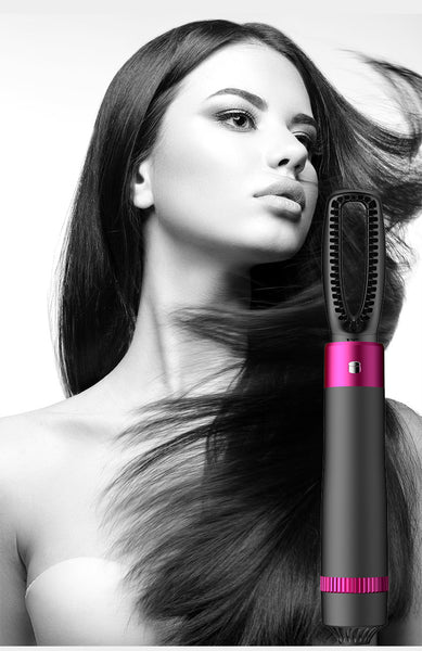 Professional 5 In 1 Hair Dryer Brush Dryer And Straightening Brush Electric Hair Styling Tool Automatic Hair Curler Beauty Supplies Gadgets - happyshop365247