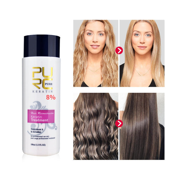 PURC Straightening Hair Repair And Straighten Damage Hair Products Brazilian Keratin Treatment Purifying Shampoo - happyshop365247