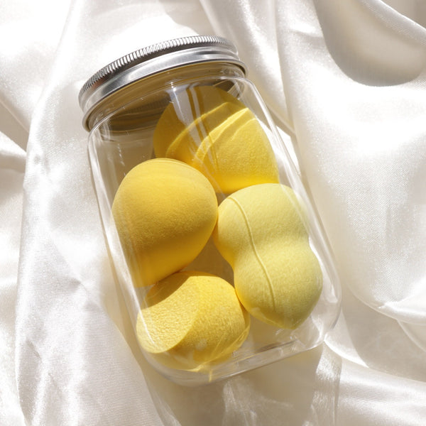 Canned Powder Puff Beauty Egg Box Makeup Sponge Set - happyshop365247