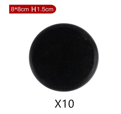 Beauty SPA Health Massage Energy Stone Natural Volcanic Hot Stone Back Essential Oil Massage Hot Stone - happyshop365247