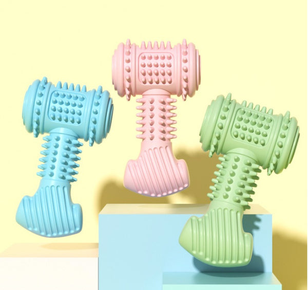 Dog Chew Toy Dogs Teeth Cleaning Toys Indestructible TPR Chewing Bite Resistant Teething Toys Pet Products - happyshop365247